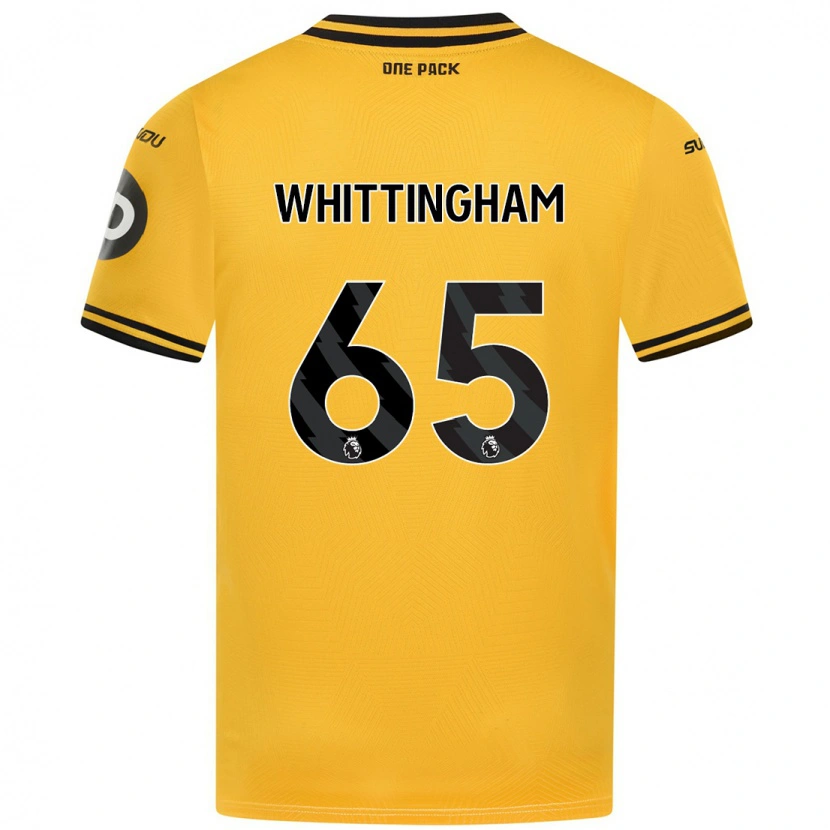 Danxen Kvinnor Matthew Whittingham #65 Gul Hemmatröja Matchtröjor 2024/25 Tröjor T-Tröja