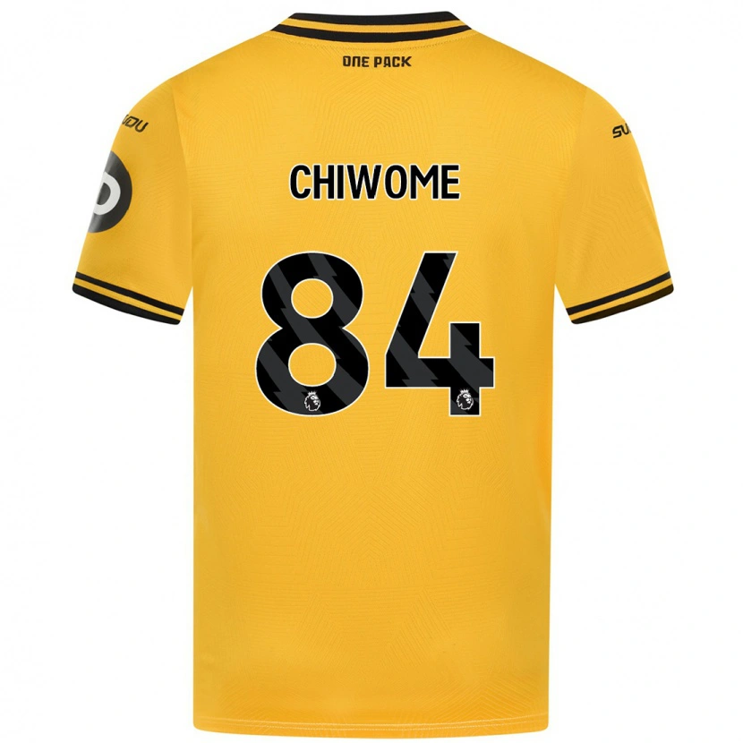 Danxen Kvinnor Leon Chiwome #84 Gul Hemmatröja Matchtröjor 2024/25 Tröjor T-Tröja
