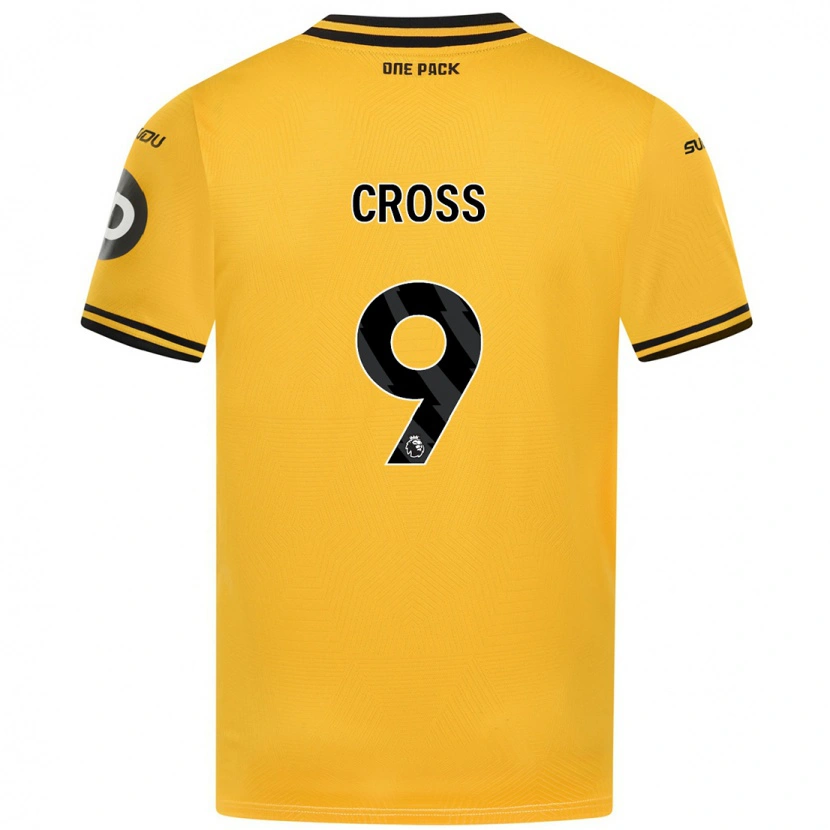 Danxen Kvinnor Jade Cross #9 Gul Hemmatröja Matchtröjor 2024/25 Tröjor T-Tröja