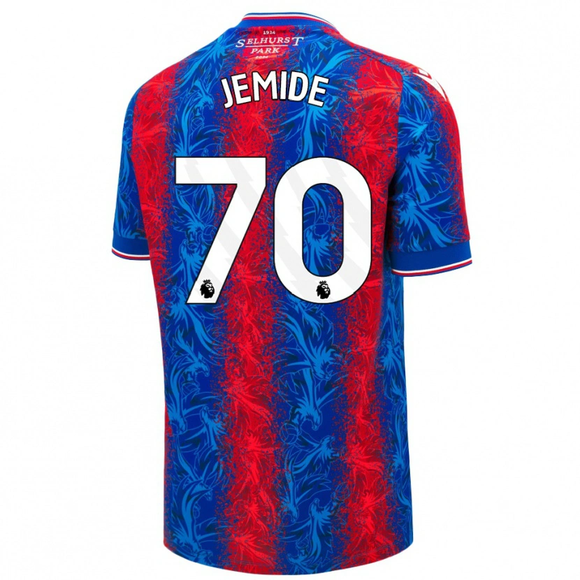 Danxen Kvinnor Mofe Jemide #70 Röda Blå Ränder Hemmatröja Matchtröjor 2024/25 Tröjor T-Tröja