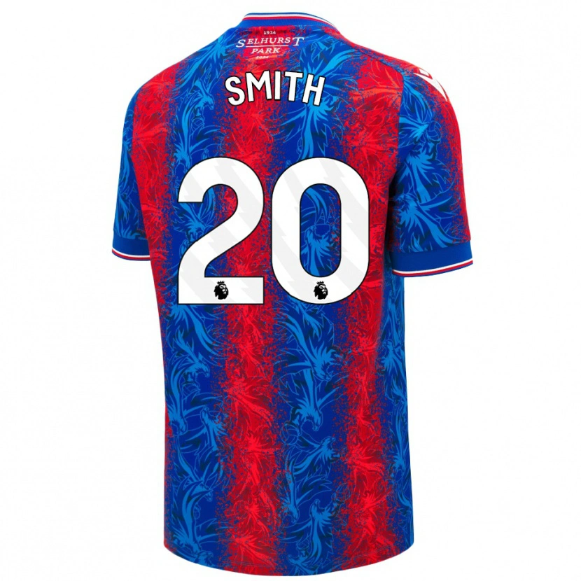 Danxen Kvinnor Hope Smith #20 Röda Blå Ränder Hemmatröja Matchtröjor 2024/25 Tröjor T-Tröja