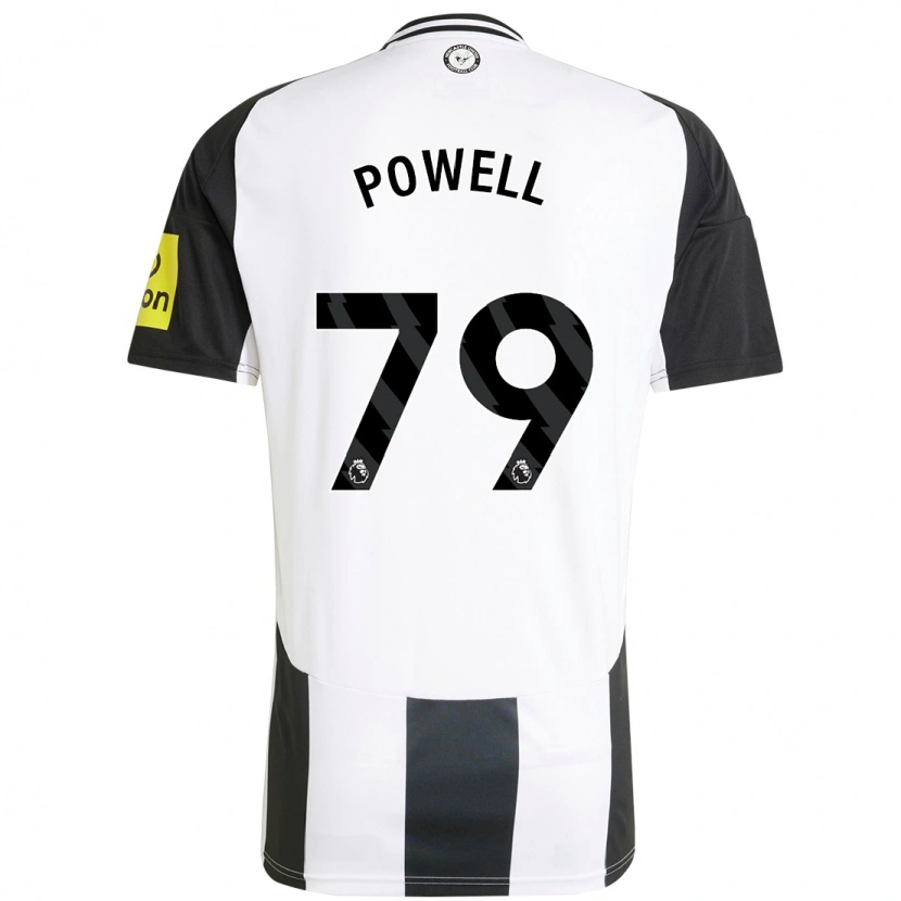 Danxen Kvinnor Rory Powell #79 Vit Svart Hemmatröja Matchtröjor 2024/25 Tröjor T-Tröja