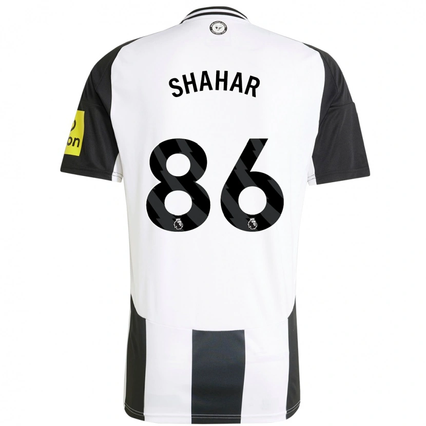 Danxen Kvinnor Leo Shahar #86 Vit Svart Hemmatröja Matchtröjor 2024/25 Tröjor T-Tröja