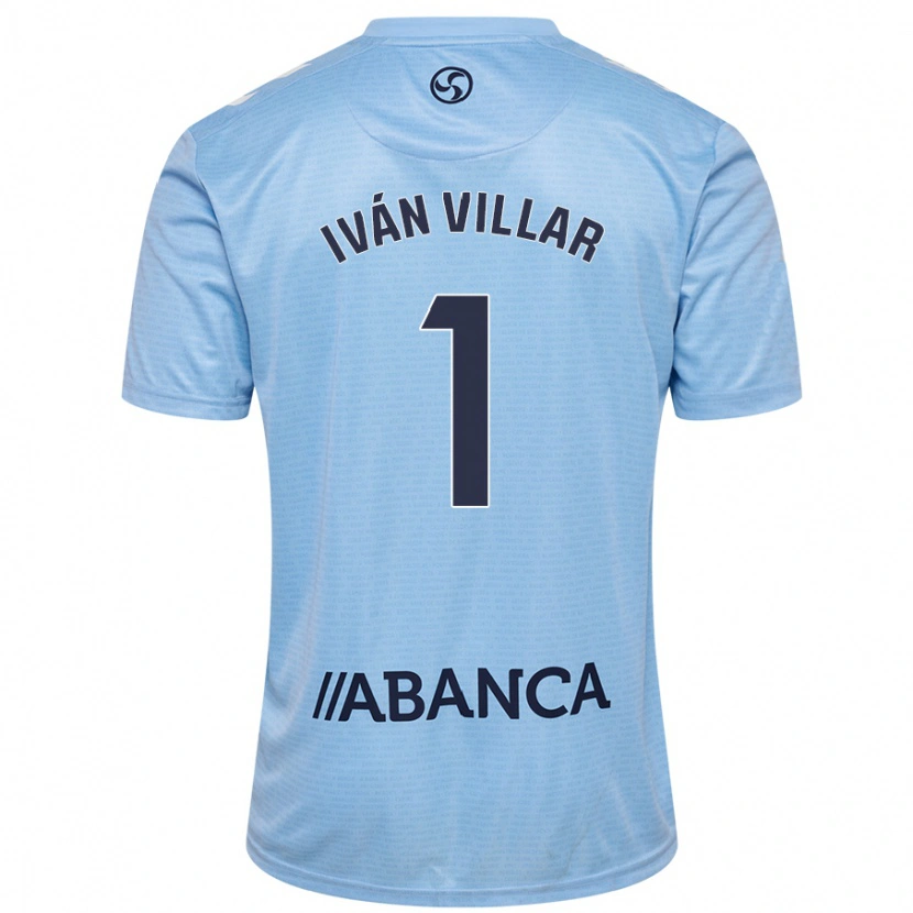Danxen Kvinnor Iván Villar #1 Himmelsblå Hemmatröja Matchtröjor 2024/25 Tröjor T-Tröja
