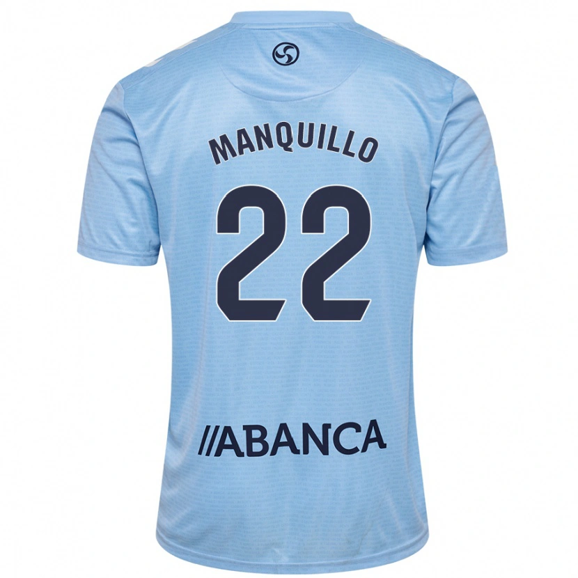 Danxen Kvinnor Javier Manquillo #22 Himmelsblå Hemmatröja Matchtröjor 2024/25 Tröjor T-Tröja
