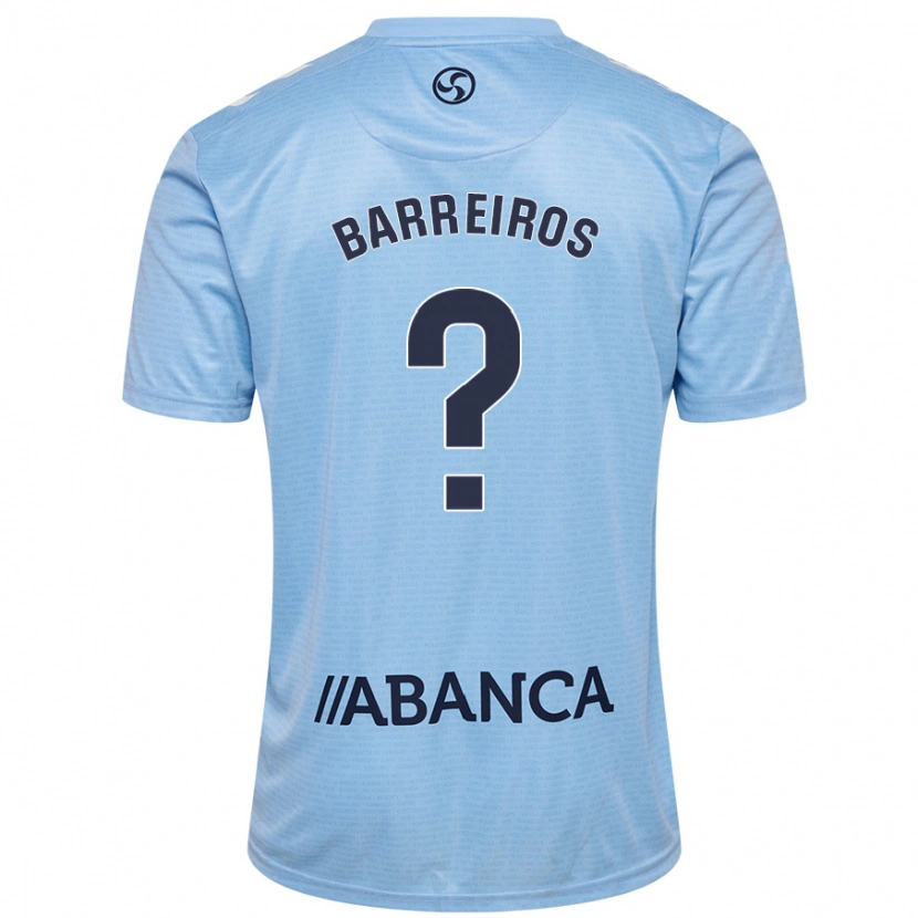 Danxen Kvinnor Iago Barreiros #0 Himmelsblå Hemmatröja Matchtröjor 2024/25 Tröjor T-Tröja