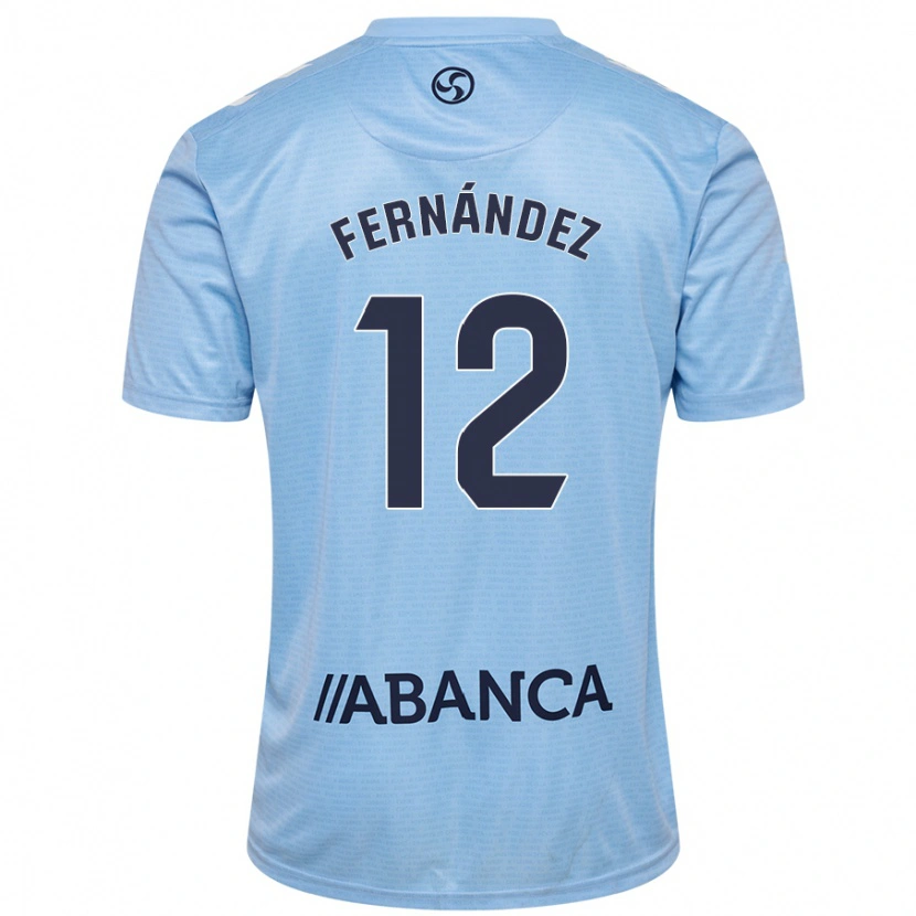 Danxen Kvinnor Manu Fernández #12 Himmelsblå Hemmatröja Matchtröjor 2024/25 Tröjor T-Tröja
