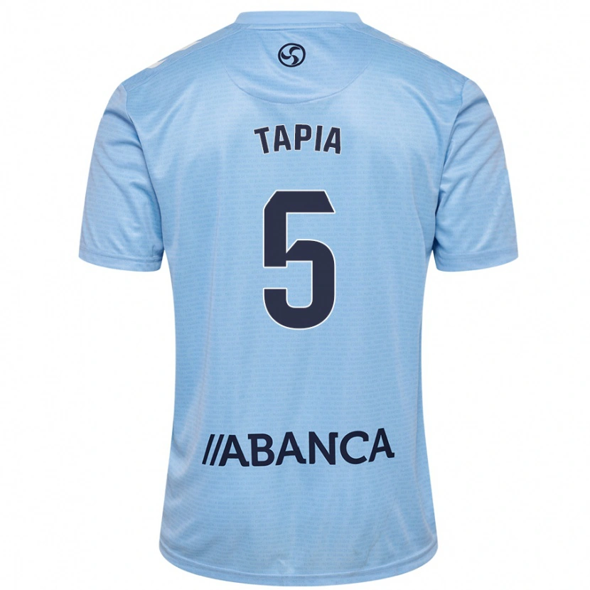 Danxen Kvinnor Renato Tapia #5 Himmelsblå Hemmatröja Matchtröjor 2024/25 Tröjor T-Tröja