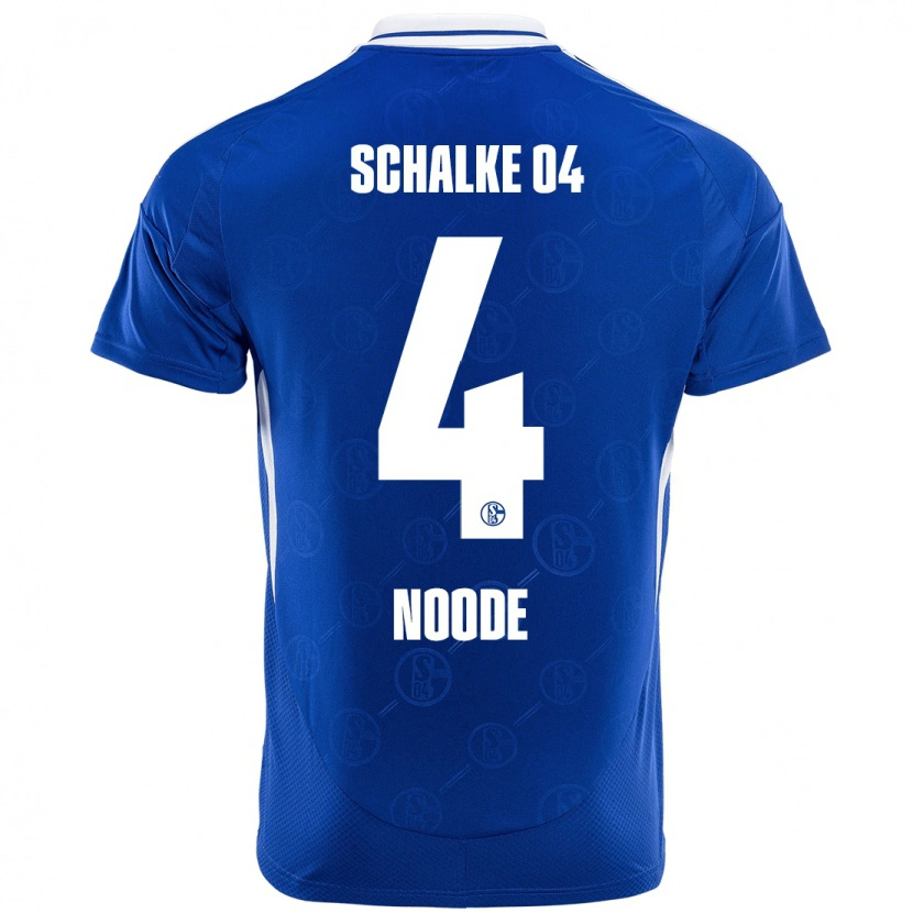 Danxen Kvinnor Steve Noode #4 Kungsblå Hemmatröja Matchtröjor 2024/25 Tröjor T-Tröja