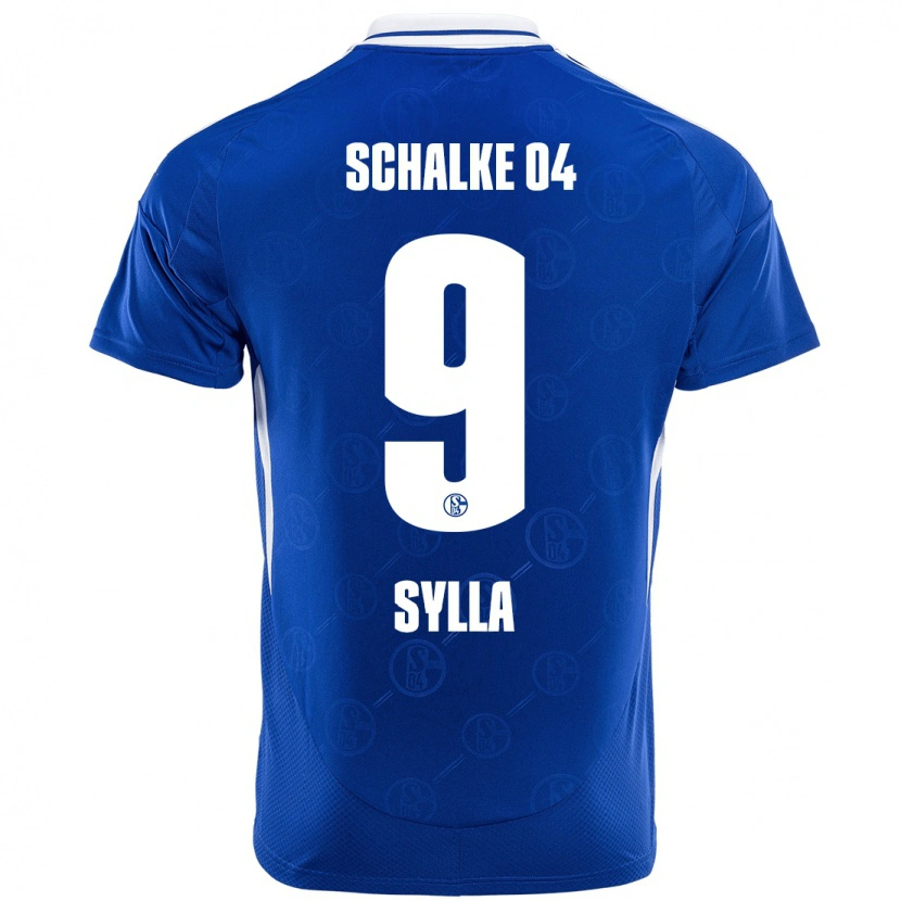 Danxen Kvinnor Moussa Sylla #9 Kungsblå Hemmatröja Matchtröjor 2024/25 Tröjor T-Tröja
