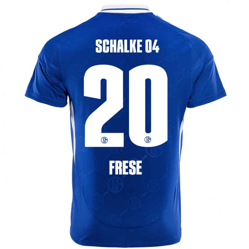 Danxen Kvinnor Niklas Frese #20 Kungsblå Hemmatröja Matchtröjor 2024/25 Tröjor T-Tröja