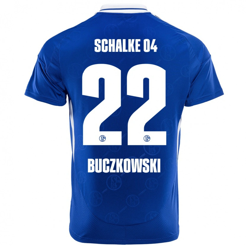 Danxen Kvinnor Philip Buczkowski #22 Kungsblå Hemmatröja Matchtröjor 2024/25 Tröjor T-Tröja