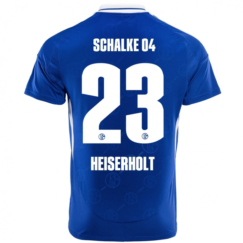 Danxen Kvinnor Finn Heiserholt #23 Kungsblå Hemmatröja Matchtröjor 2024/25 Tröjor T-Tröja