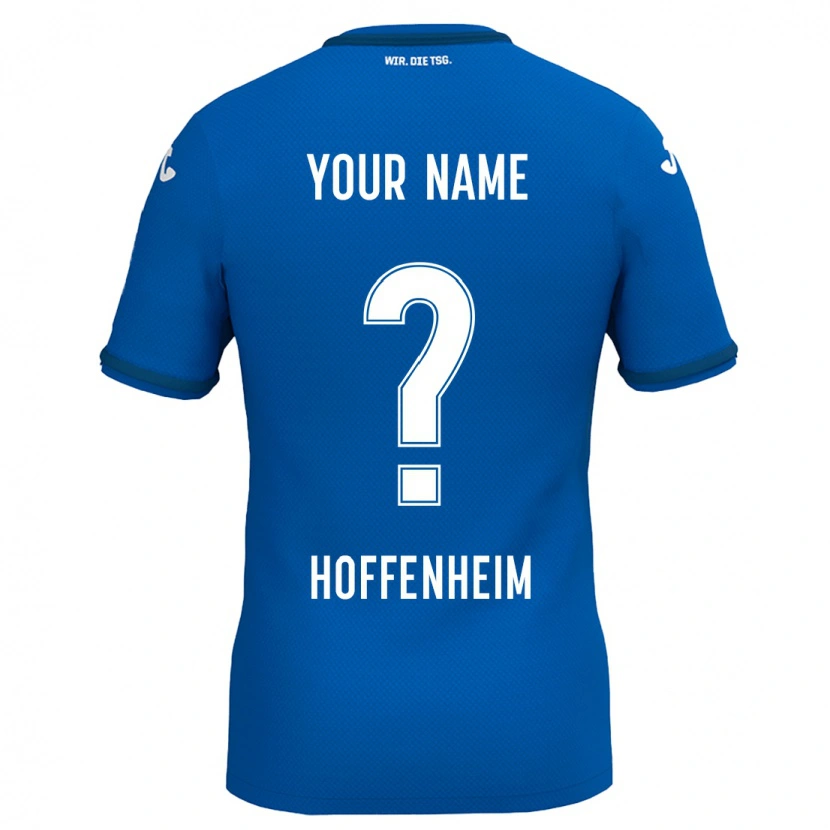 Danxen Kvinnor Ditt Namn #0 Kungsblå Hemmatröja Matchtröjor 2024/25 Tröjor T-Tröja