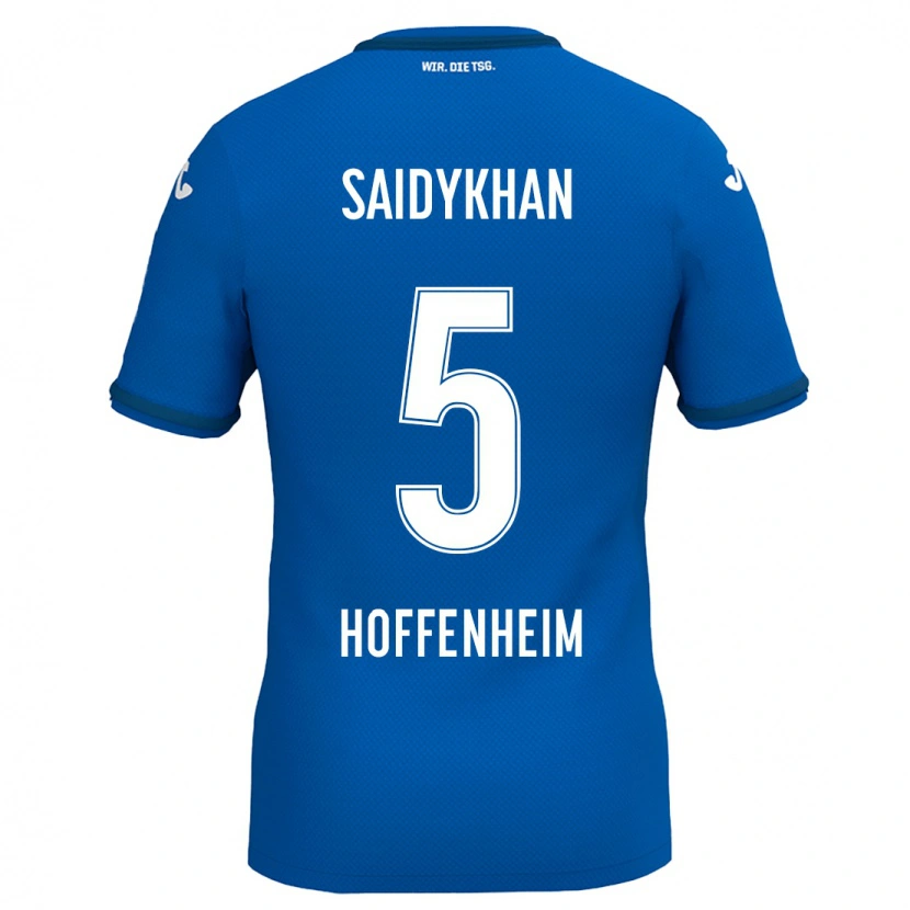 Danxen Kvinnor Ibrahim Saidykhan #5 Kungsblå Hemmatröja Matchtröjor 2024/25 Tröjor T-Tröja