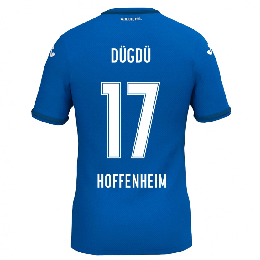 Danxen Kvinnor Tamay Dügdü #17 Kungsblå Hemmatröja Matchtröjor 2024/25 Tröjor T-Tröja