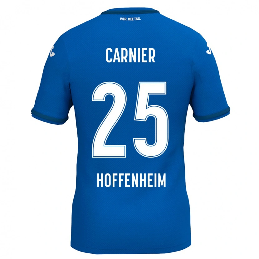 Danxen Kvinnor Alekseï Carnier #25 Kungsblå Hemmatröja Matchtröjor 2024/25 Tröjor T-Tröja