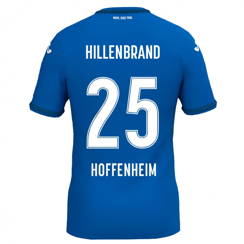 Danxen Kvinnor Jack Hillenbrand #25 Kungsblå Hemmatröja Matchtröjor 2024/25 Tröjor T-Tröja