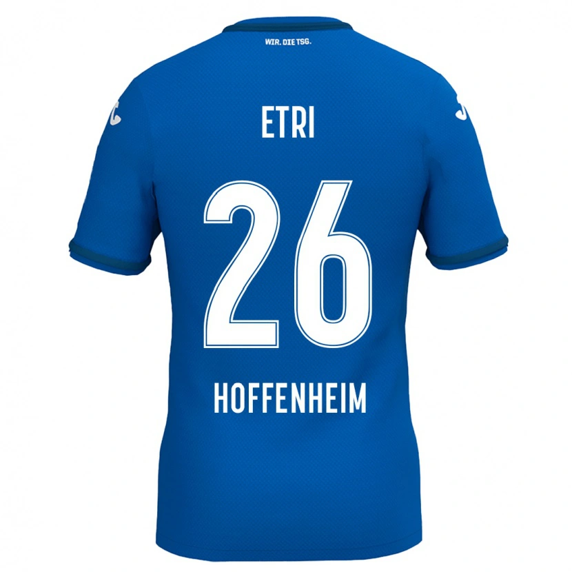 Danxen Kvinnor Ahmed Etri #26 Kungsblå Hemmatröja Matchtröjor 2024/25 Tröjor T-Tröja
