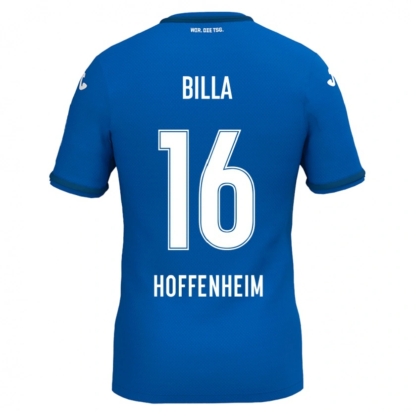 Danxen Kvinnor Nicole Billa #16 Kungsblå Hemmatröja Matchtröjor 2024/25 Tröjor T-Tröja