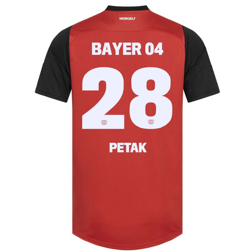 Danxen Kvinnor Raoul Petak #28 Röd Svart Hemmatröja Matchtröjor 2024/25 Tröjor T-Tröja