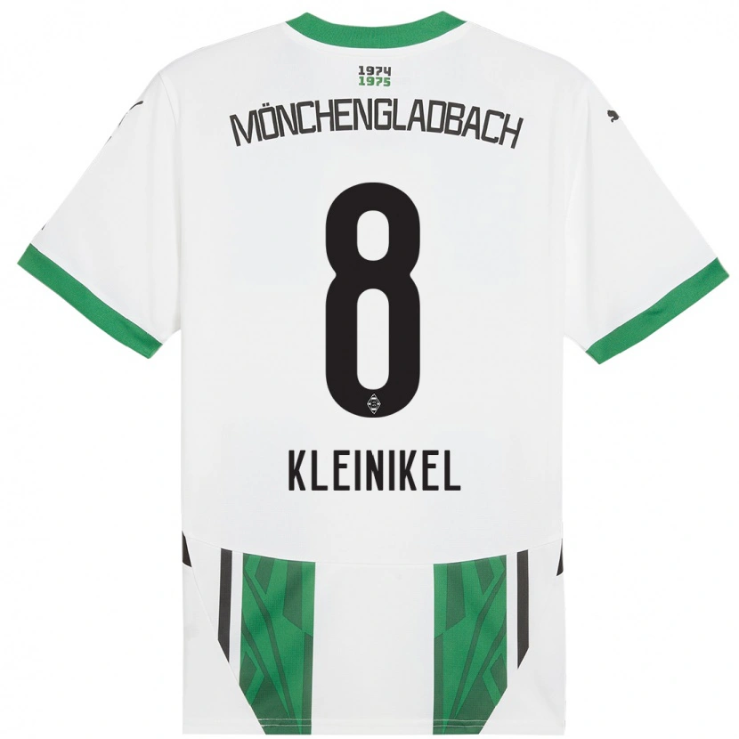 Danxen Kvinnor Nadja Kleinikel #8 Vit Grön Hemmatröja Matchtröjor 2024/25 Tröjor T-Tröja