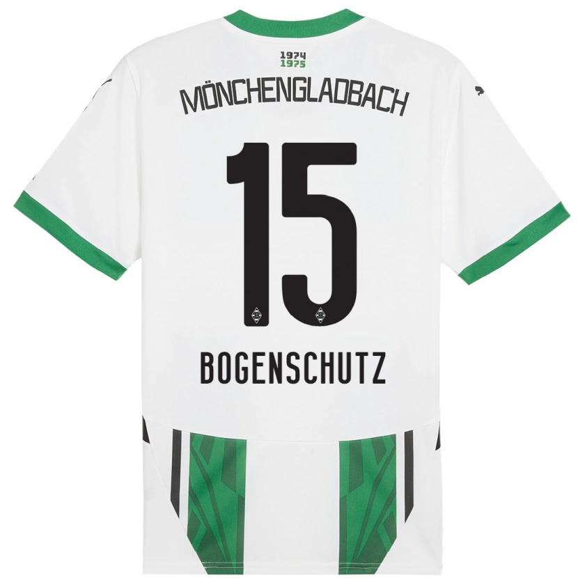 Danxen Kvinnor Kerstin Bogenschutz #15 Vit Grön Hemmatröja Matchtröjor 2024/25 Tröjor T-Tröja