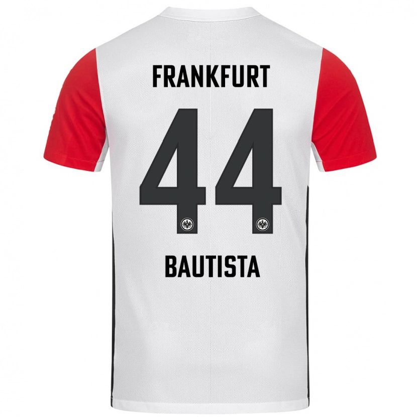 Danxen Kvinnor Davis Bautista #44 Vit Röd Hemmatröja Matchtröjor 2024/25 Tröjor T-Tröja