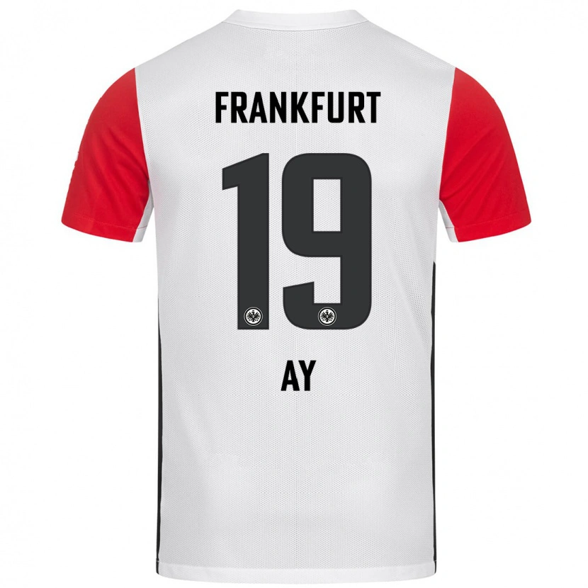Danxen Kvinnor Ugur Ay #19 Vit Röd Hemmatröja Matchtröjor 2024/25 Tröjor T-Tröja