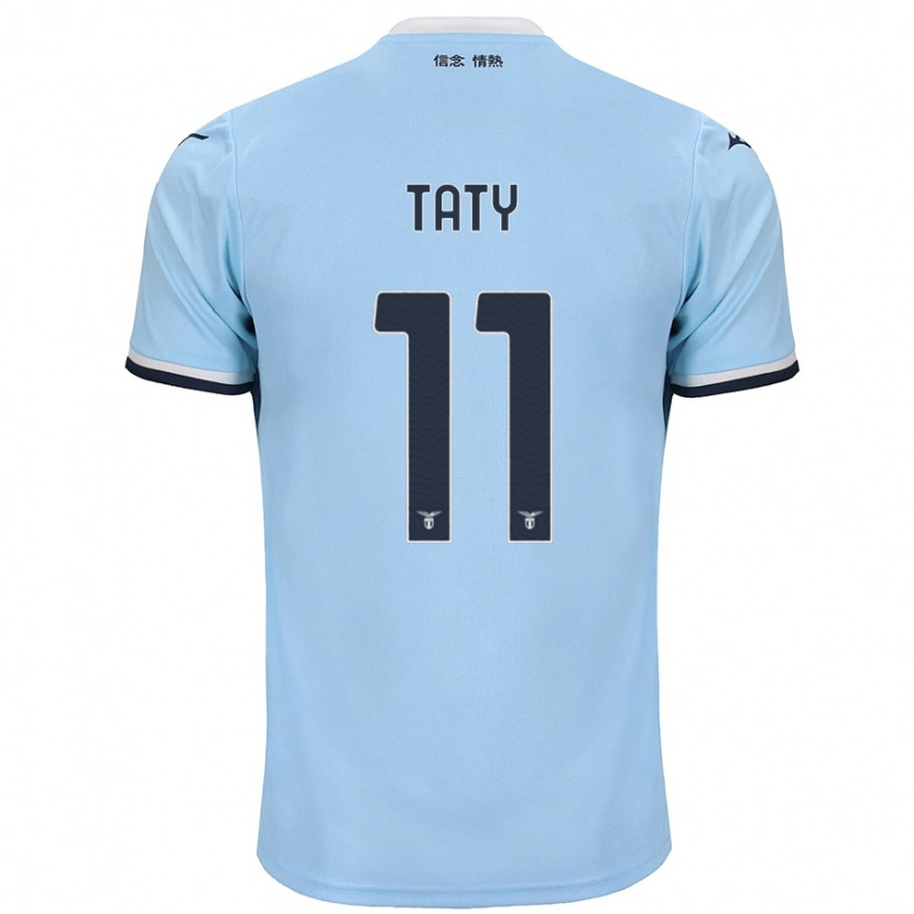 Danxen Kvinnor Taty Castellanos #11 Blå Hemmatröja Matchtröjor 2024/25 Tröjor T-Tröja