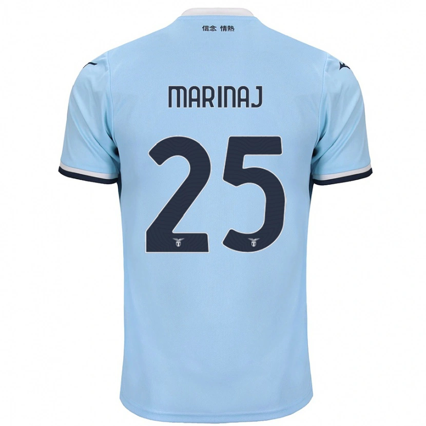 Danxen Kvinnor Kledi Marinaj #25 Blå Hemmatröja Matchtröjor 2024/25 Tröjor T-Tröja
