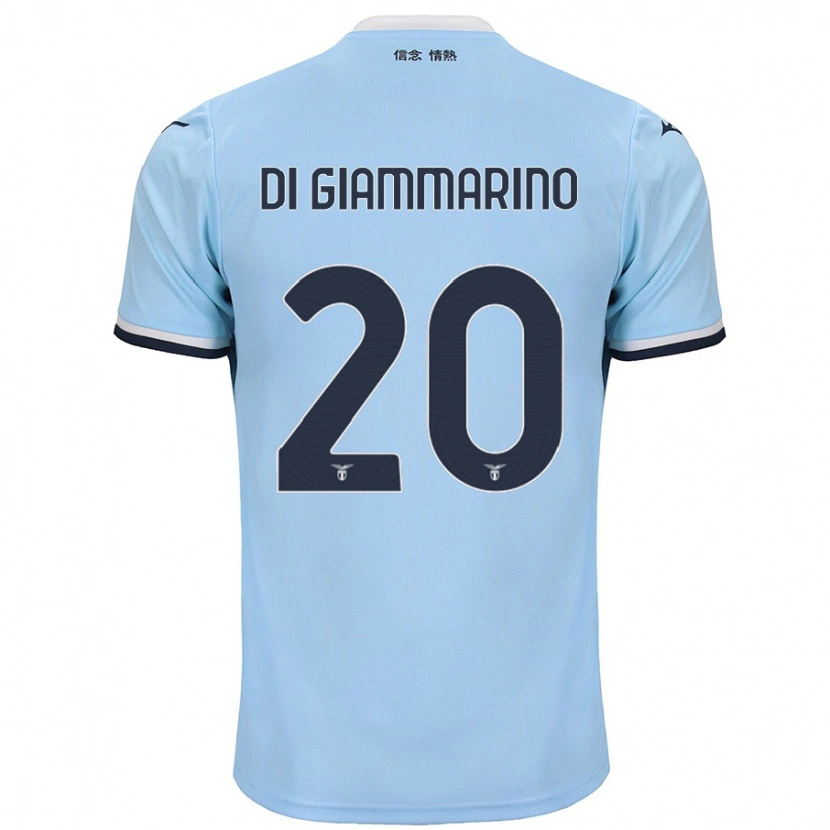 Danxen Kvinnor Virginia Di Giammarino #20 Blå Hemmatröja Matchtröjor 2024/25 Tröjor T-Tröja