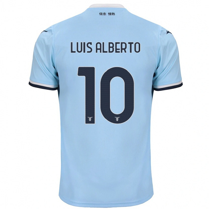 Danxen Kvinnor Luis Alberto #10 Blå Hemmatröja Matchtröjor 2024/25 Tröjor T-Tröja