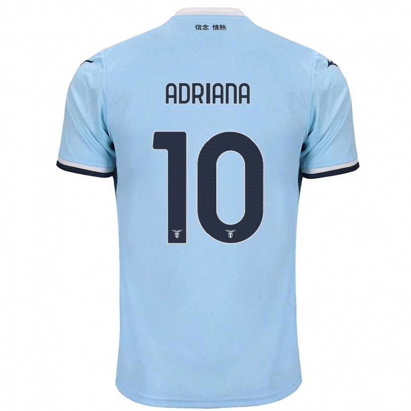 Danxen Kvinnor Adriana Martín Santamaría #10 Blå Hemmatröja Matchtröjor 2024/25 Tröjor T-Tröja