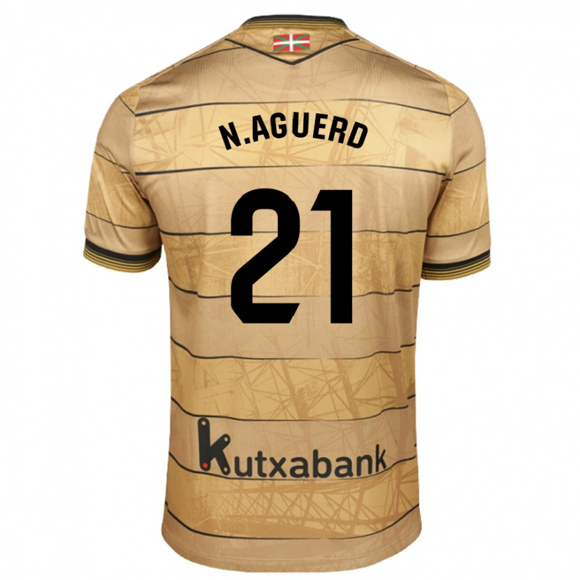 Danxen Kvinnor Nayef Aguerd #21 Svart Vit Bortatröja Matchtröjor 2024/25 Tröjor T-Tröja
