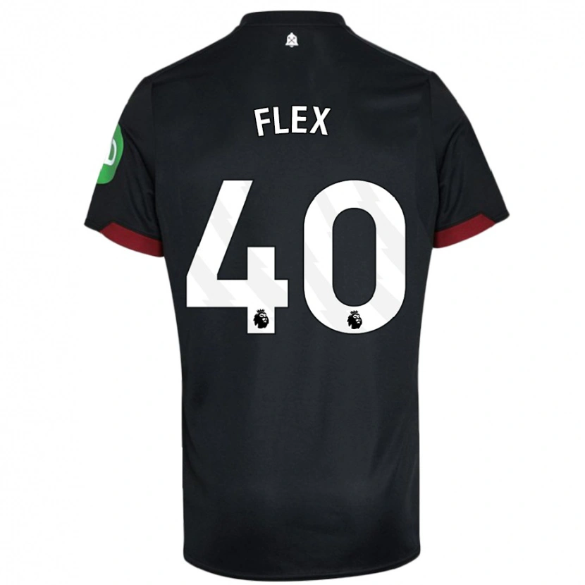 Danxen Kvinnor Armstrong Oko Flex #40 Svart Vit Bortatröja Matchtröjor 2024/25 Tröjor T-Tröja