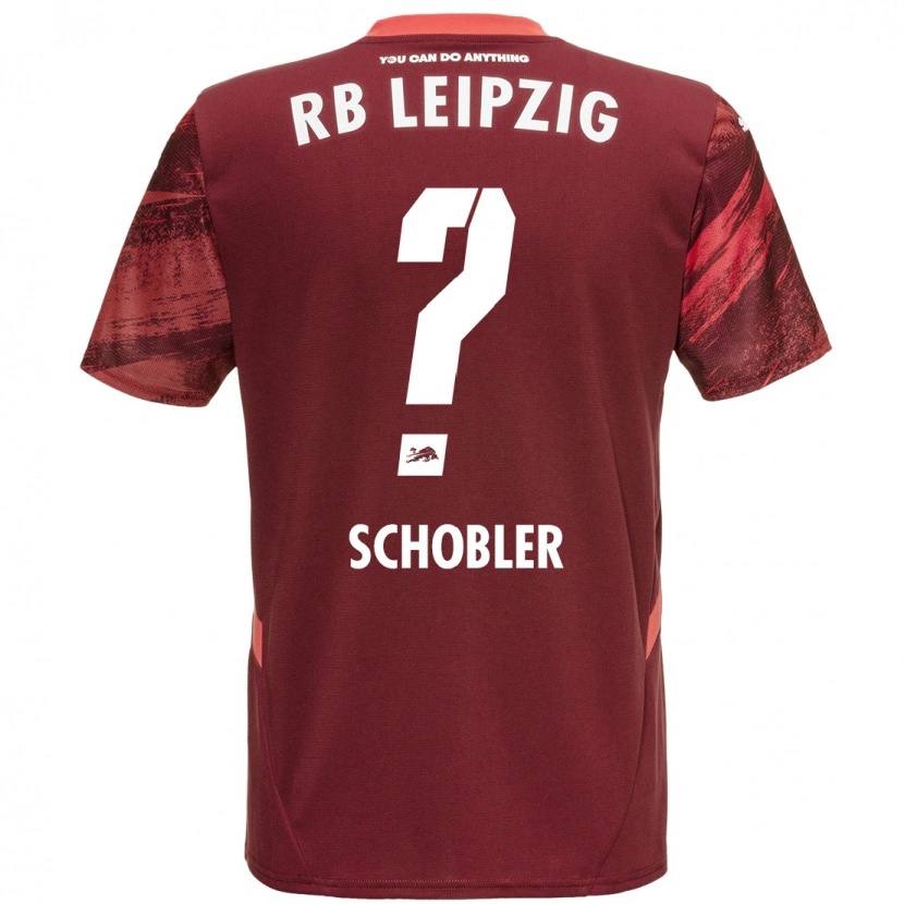 Danxen Kvinnor Laurin Schößler #0 Bourgogne Bortatröja Matchtröjor 2024/25 Tröjor T-Tröja