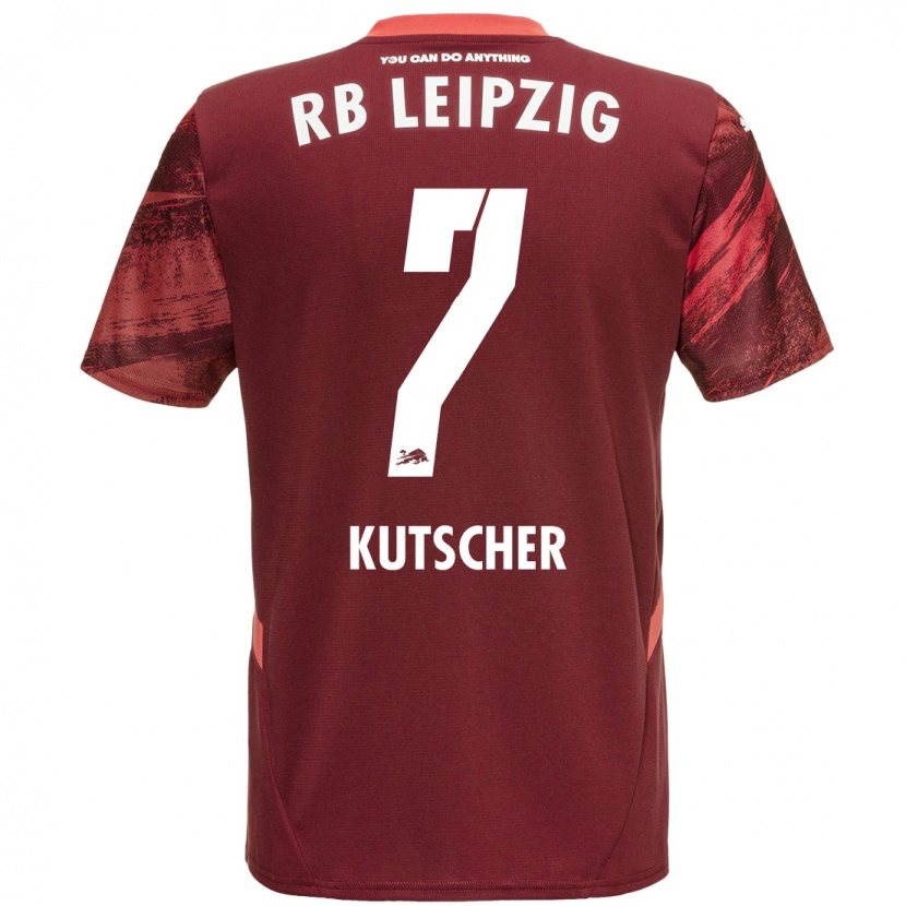 Danxen Kvinnor Matthes Kutscher #7 Bourgogne Bortatröja Matchtröjor 2024/25 Tröjor T-Tröja