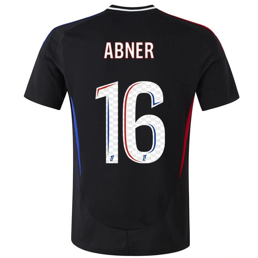 Danxen Kvinnor Abner #16 Svart Bortatröja Matchtröjor 2024/25 Tröjor T-Tröja