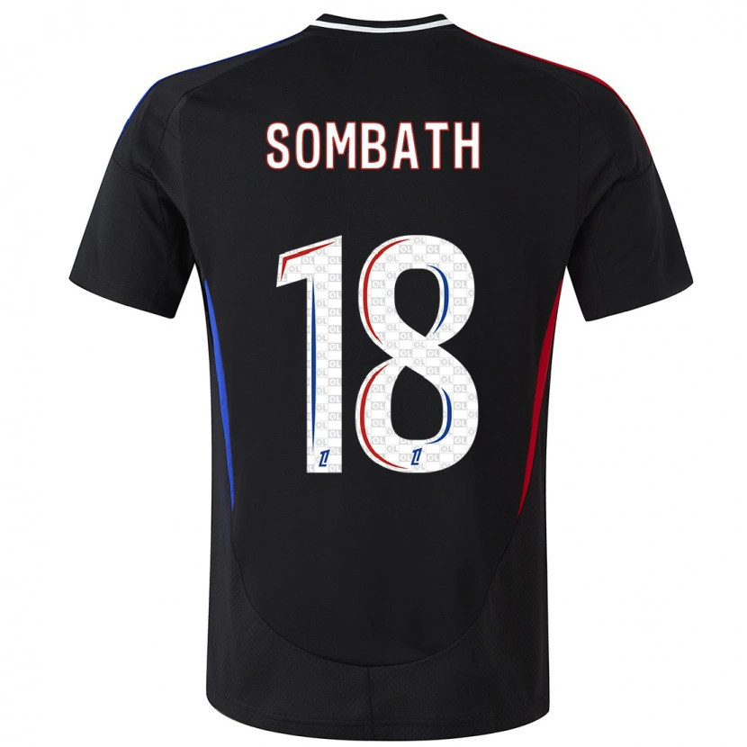 Danxen Kvinnor Alice Sombath #18 Svart Bortatröja Matchtröjor 2024/25 Tröjor T-Tröja