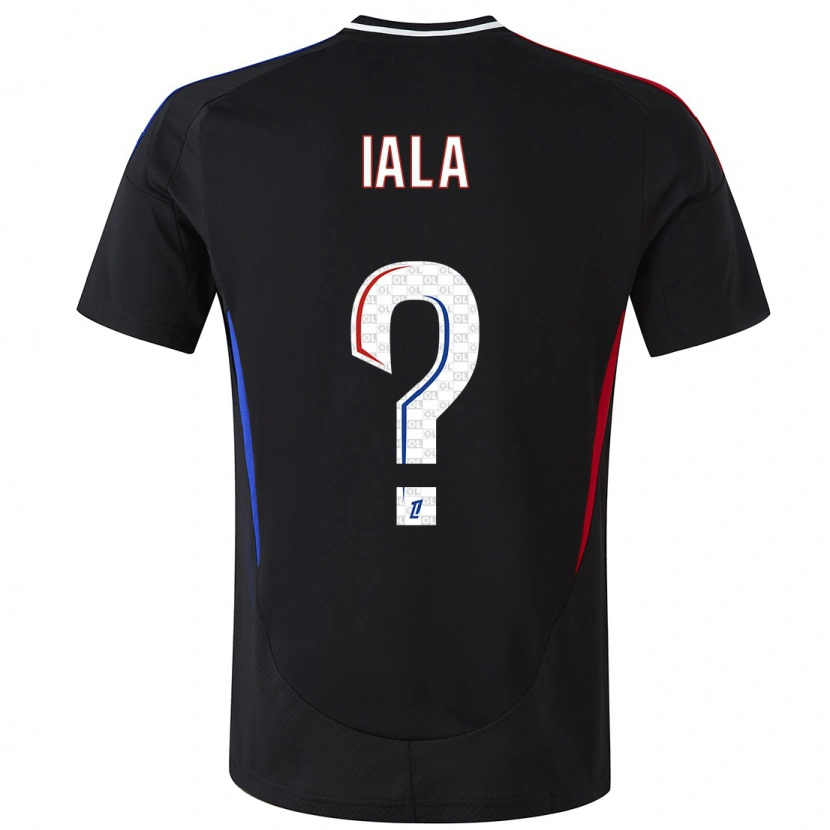 Danxen Kvinnor Célestino Iala #0 Svart Bortatröja Matchtröjor 2024/25 Tröjor T-Tröja