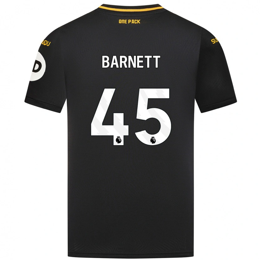 Danxen Kvinnor Ty Barnett #45 Svart Bortatröja Matchtröjor 2024/25 Tröjor T-Tröja