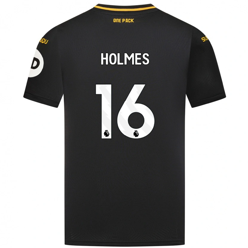 Danxen Kvinnor Summer Holmes #16 Svart Bortatröja Matchtröjor 2024/25 Tröjor T-Tröja