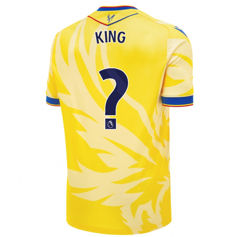 Danxen Kvinnor George King #0 Gul Bortatröja Matchtröjor 2024/25 Tröjor T-Tröja