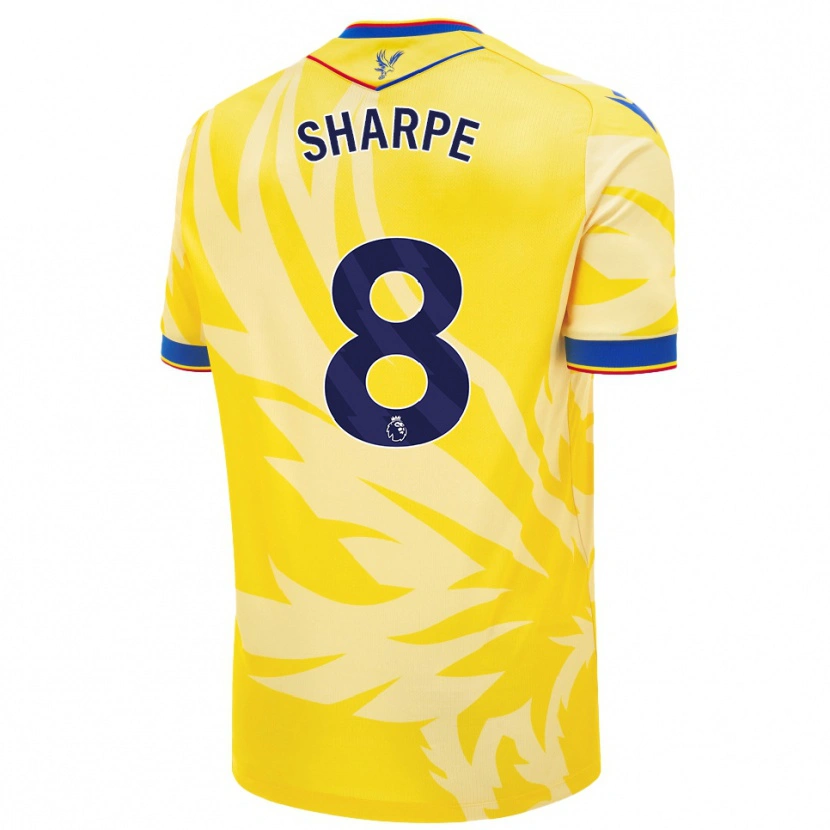 Danxen Kvinnor Molly-Mae Sharpe #8 Gul Bortatröja Matchtröjor 2024/25 Tröjor T-Tröja