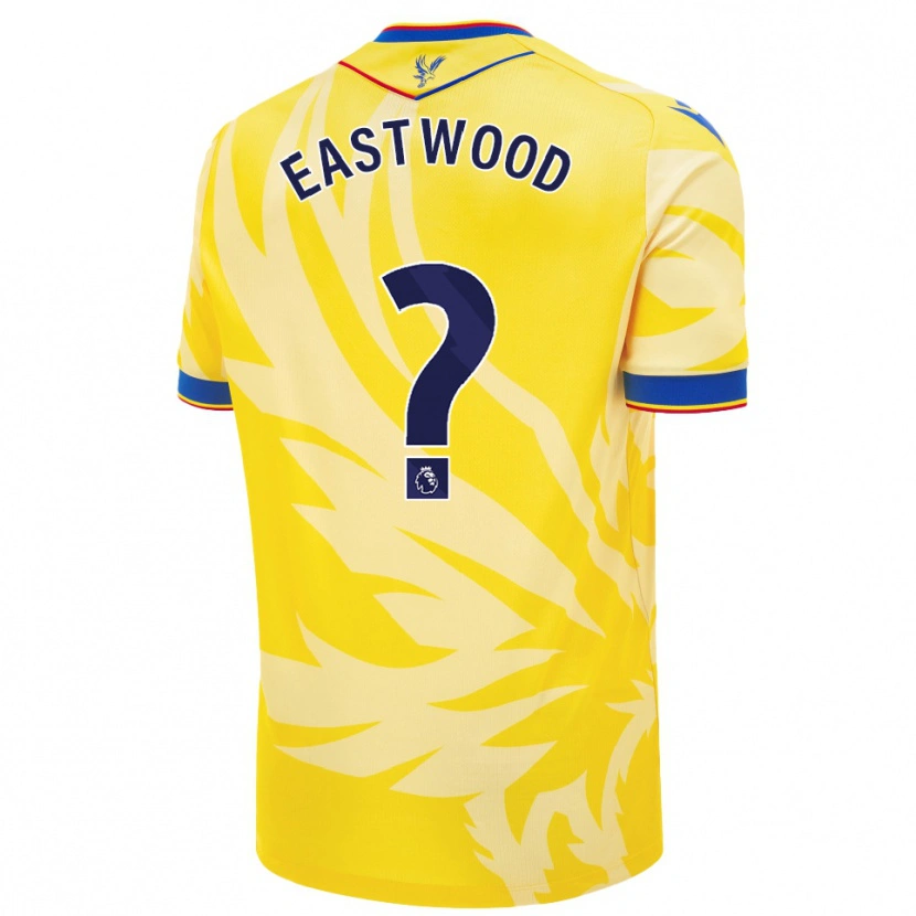 Danxen Kvinnor William Eastwood #0 Gul Bortatröja Matchtröjor 2024/25 Tröjor T-Tröja