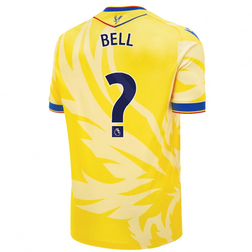 Danxen Kvinnor Freddie Bell #0 Gul Bortatröja Matchtröjor 2024/25 Tröjor T-Tröja