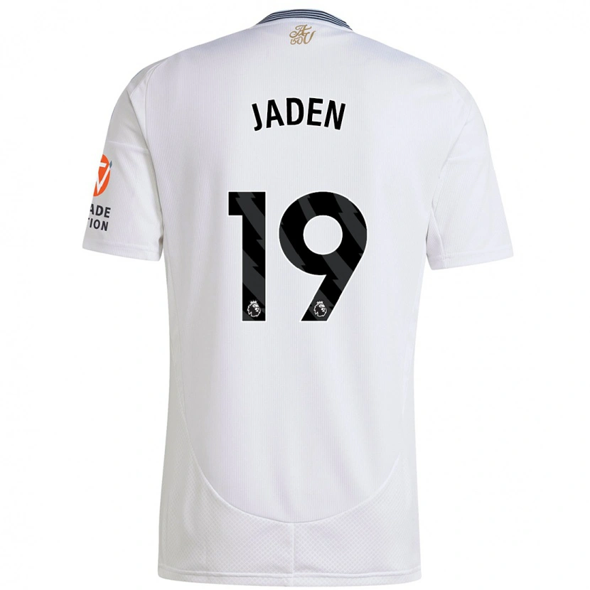 Danxen Kvinnor Jaden Philogene #19 Vit Bortatröja Matchtröjor 2024/25 Tröjor T-Tröja