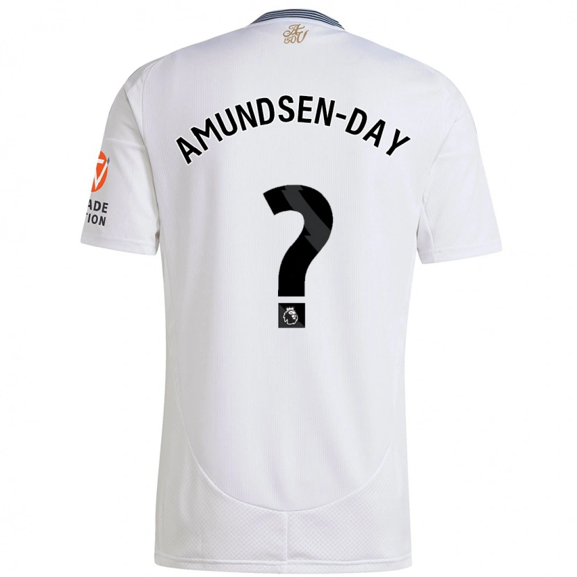 Danxen Kvinnor Ethan Amundsen-Day #0 Vit Bortatröja Matchtröjor 2024/25 Tröjor T-Tröja
