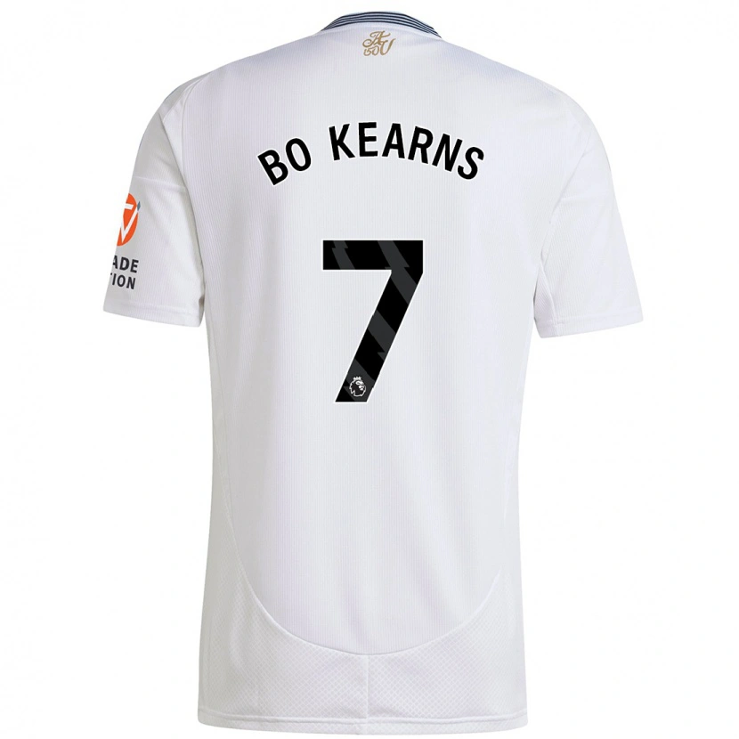 Danxen Kvinnor Missy Bo Kearns #7 Vit Bortatröja Matchtröjor 2024/25 Tröjor T-Tröja